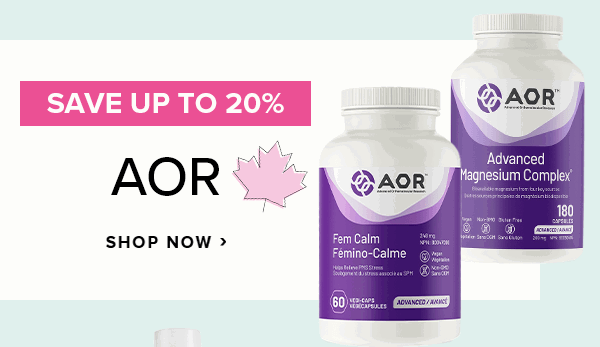 Save up to 20% on AOR