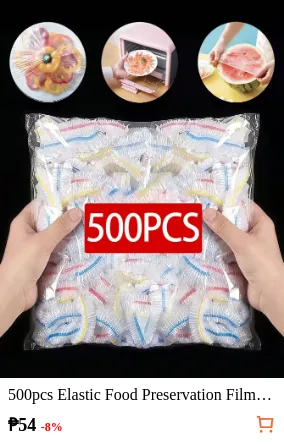 500pcs Elastic Food Preservation...