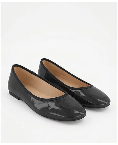 Shop Almond Toe Ballerina Flats