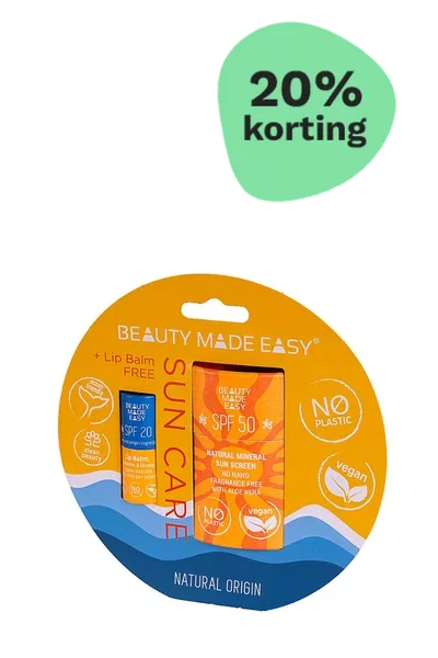 Beauty Made Easy zonverzorgingsduo – 20% korting