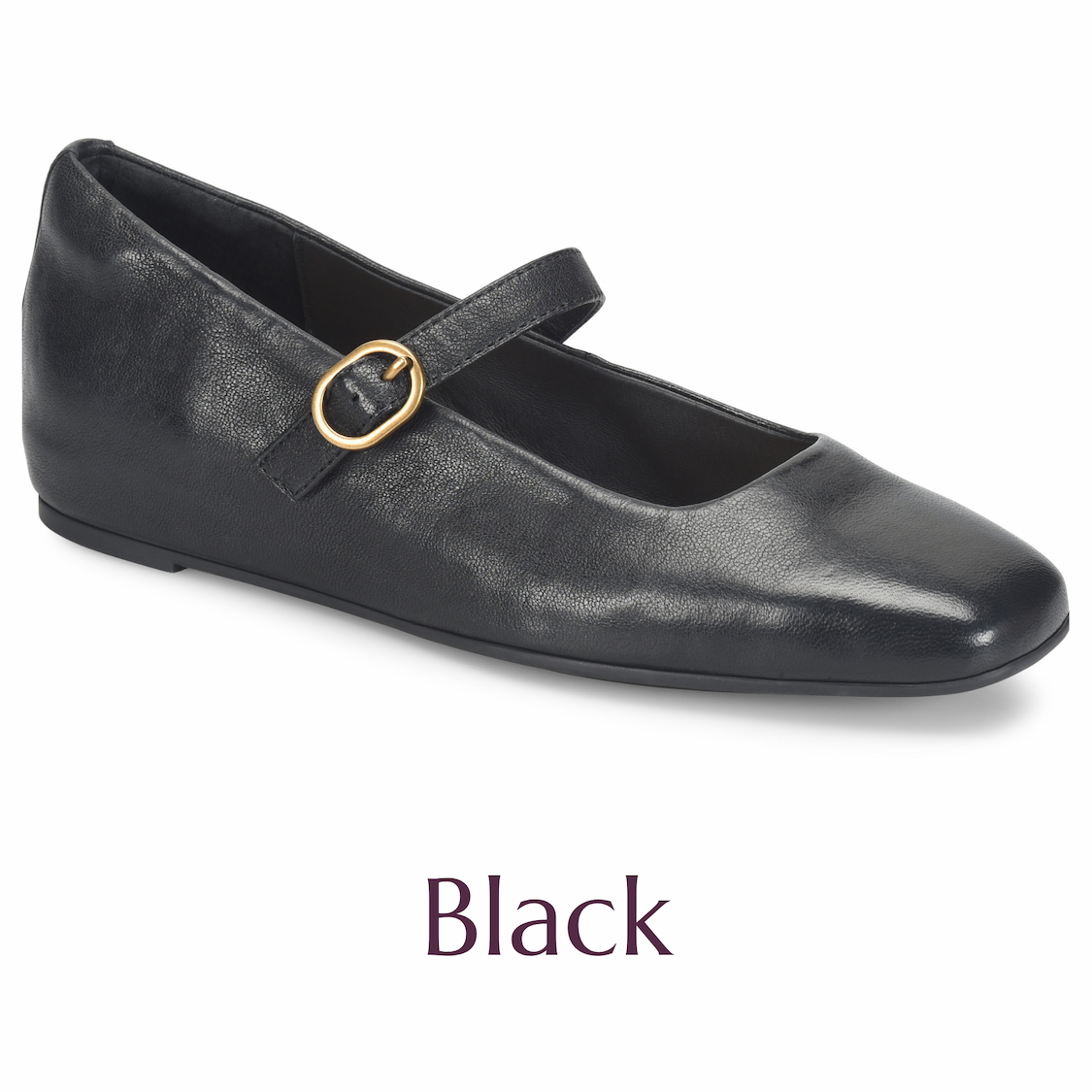 Söfft Palma mary jane flat in black