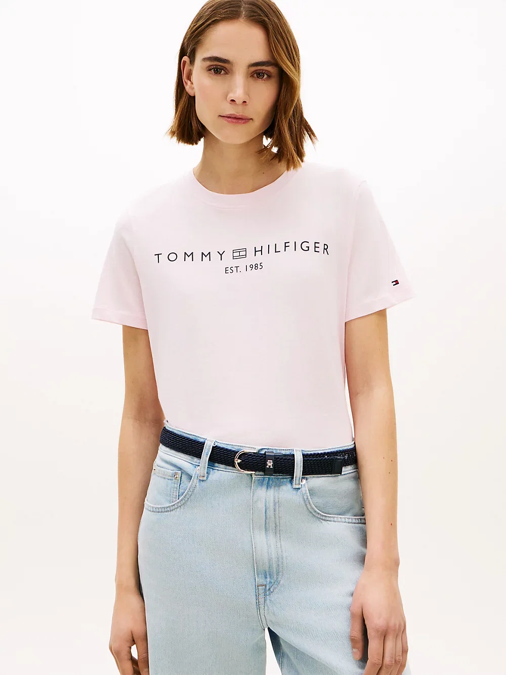 T-Shirt Mit Rundhalsausschnitt Und Logo