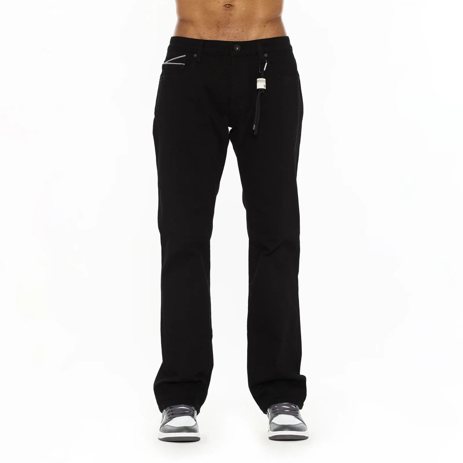 Image of Cult's Rebel Straight Jeans in Solid Black