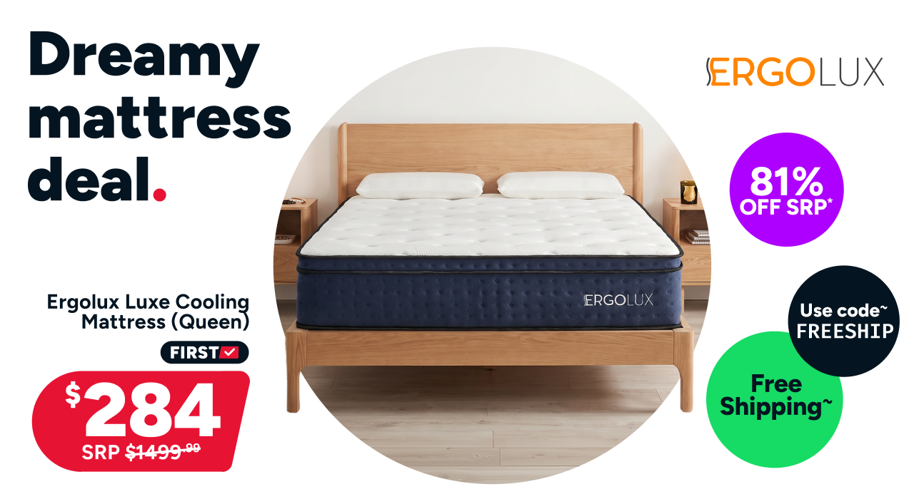 Ergolux Luxe Cooling Mattress (Queen)
