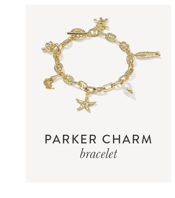 Parker Charm Gold Bracelet
