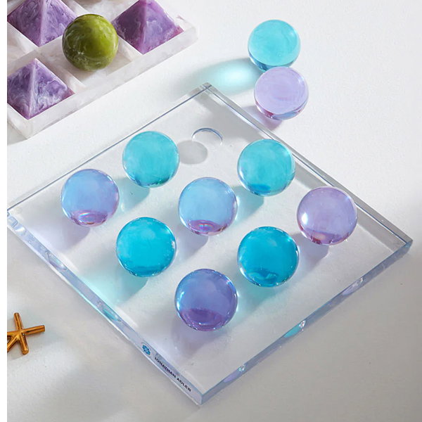 Acrylic Tic-Tac-Toe-Set