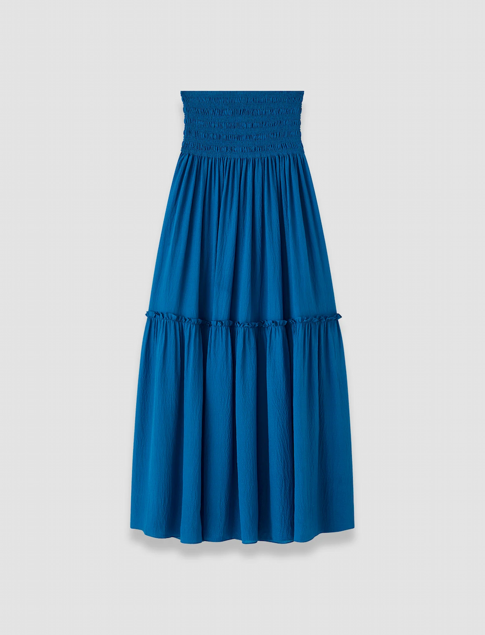 Folia Textured Silk Skirt
