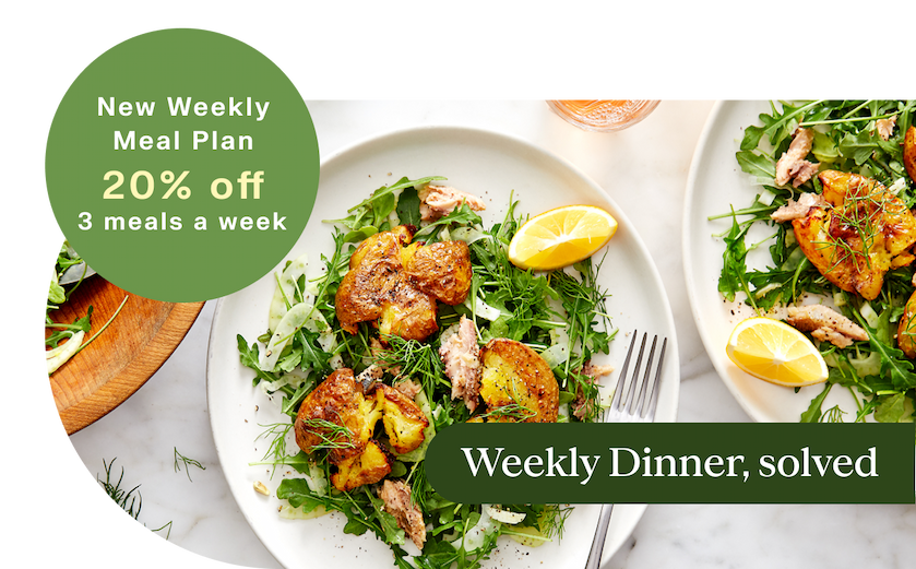 New Weekly meal plan