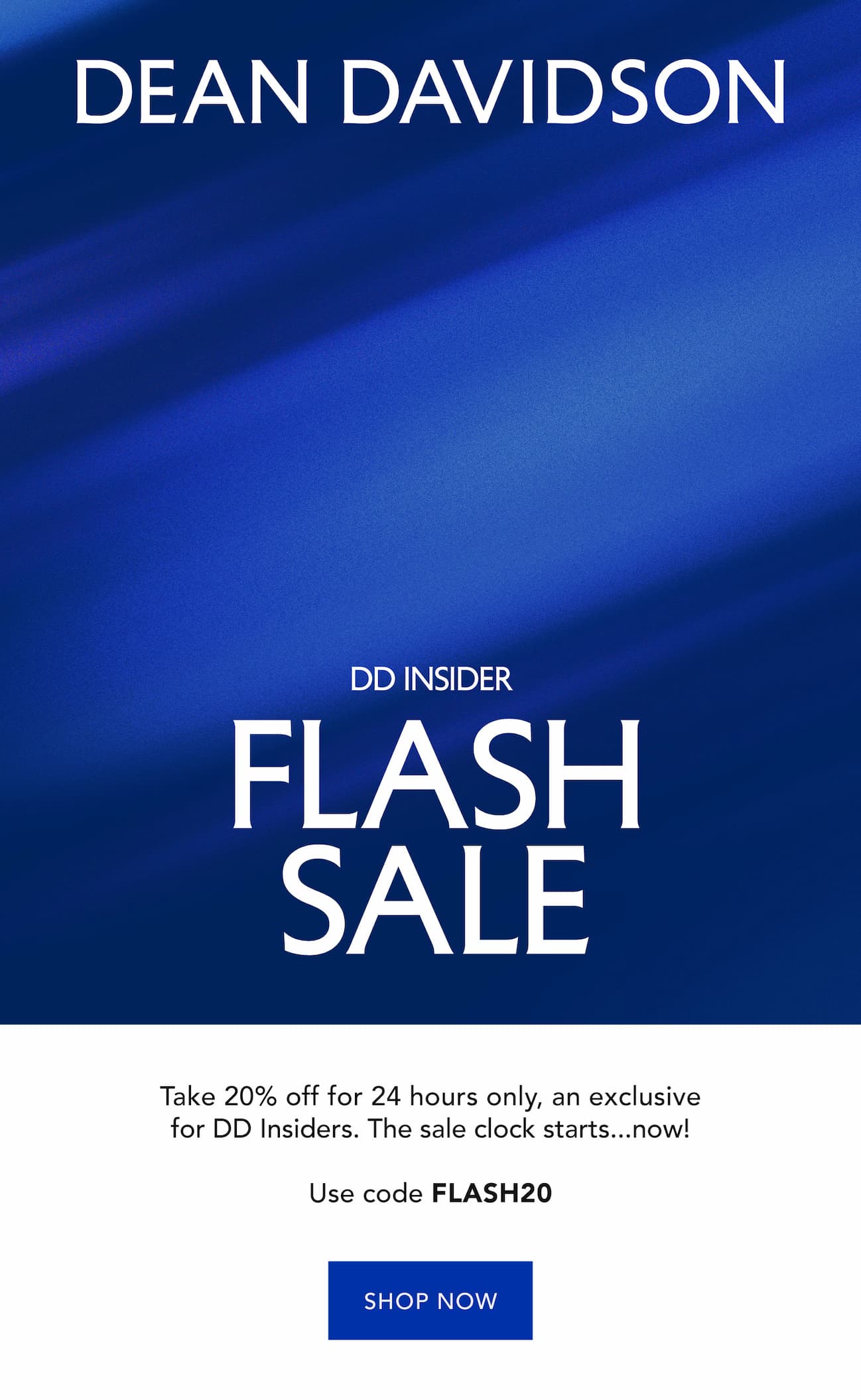 DD Insider Flash Sale.