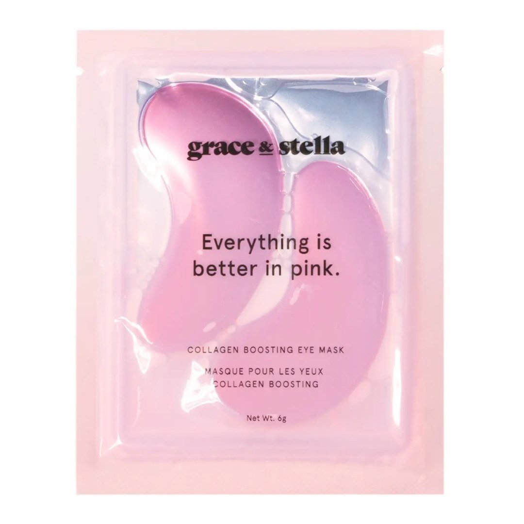 Pink Moisturizing Under Eye Masks
