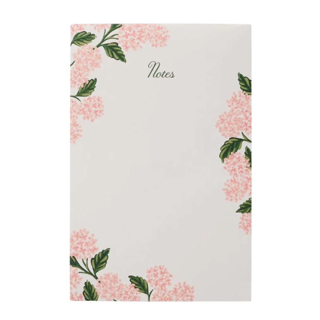 Pink Hydrangea Notepad