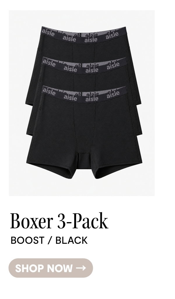 SHOP BOOST BOXER 3-PACK BLACK
