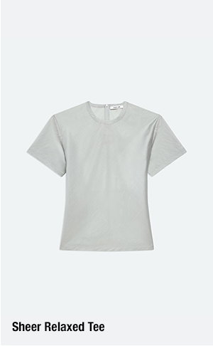 Sheer Relaxed Tee