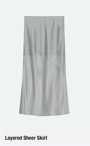 Layered Sheer Skirt