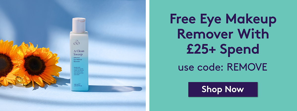 Free Eye Makeup Remover With £25+ Spend
