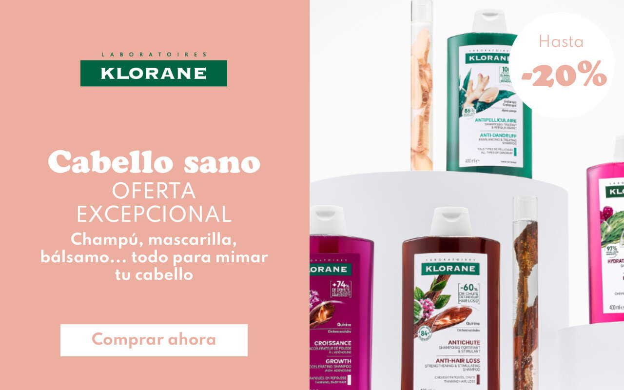 Oferta Klorane productos capilares: hasta -20%