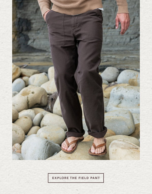 Modern take on 70's military trousers.