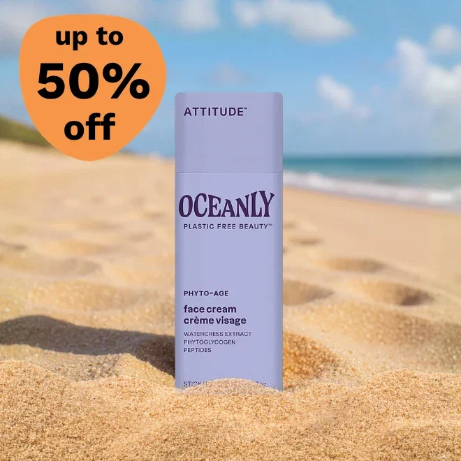 50% off Attitude Plastic-Free Personal Care