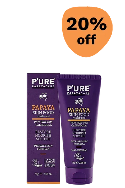 20% off P'URE Papayacare