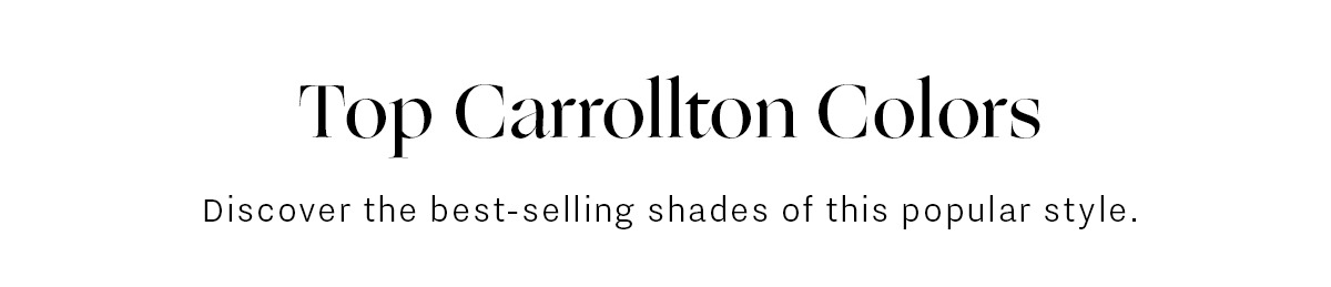 Carrollton Hoodie Top Colors