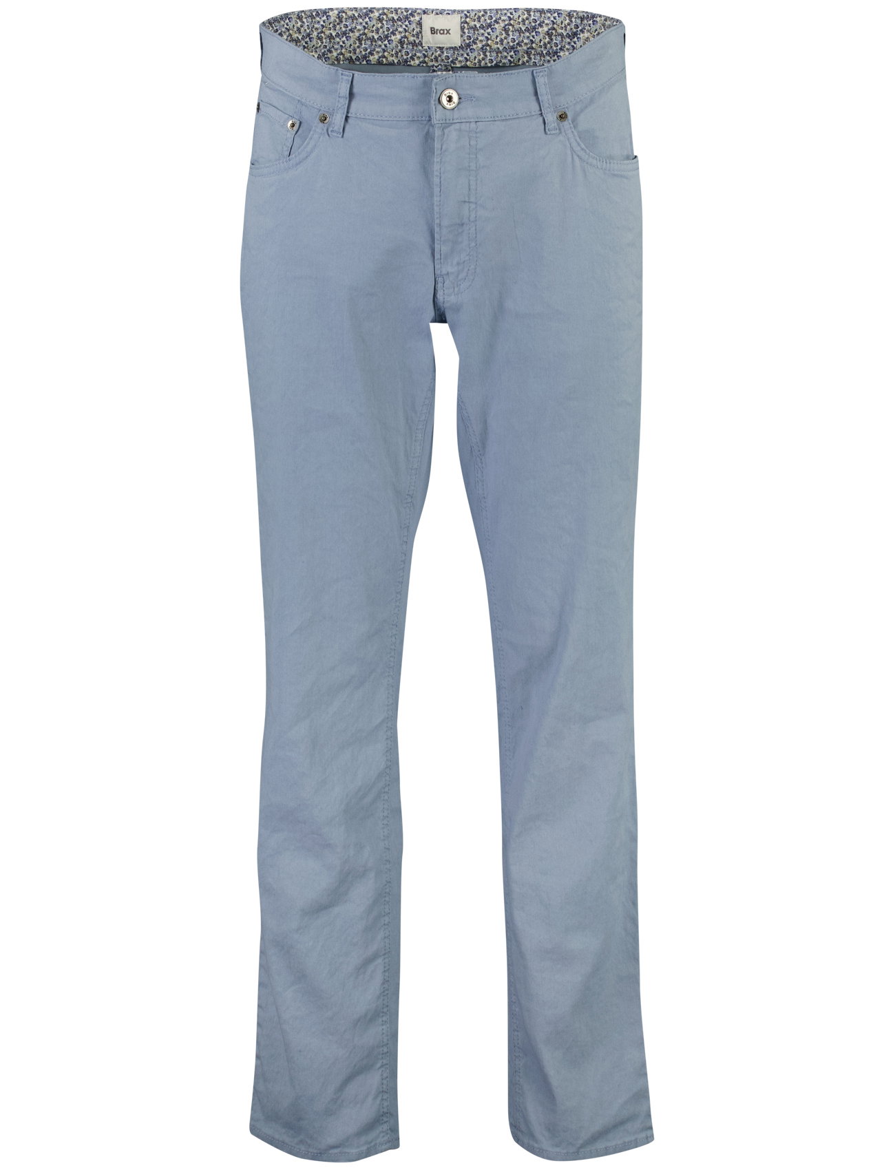 Brax Chuck broek blauw slim fit zomer