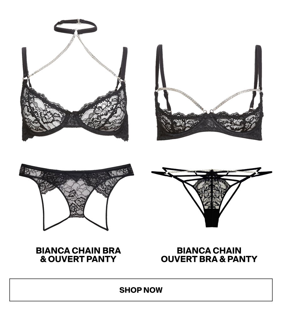 Bianca Lace Ouvert Sets