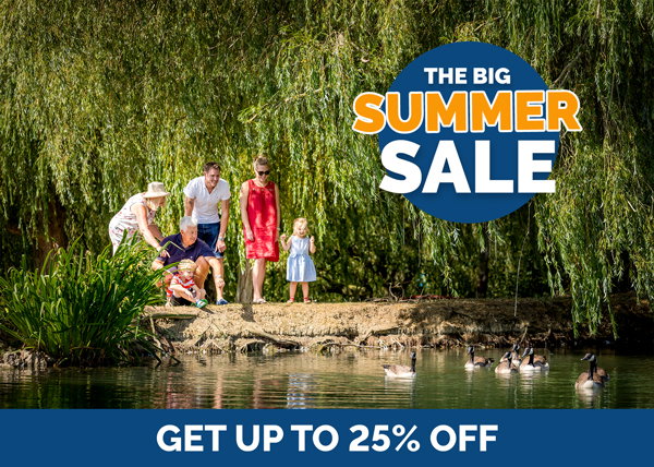 The Big Summer Sale Get Away - Save up to 25%