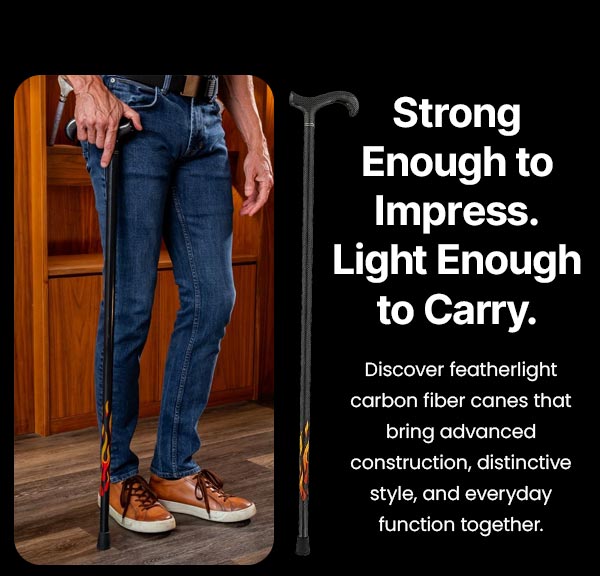 Strong Enough to Impress. Light Enough to Carry.