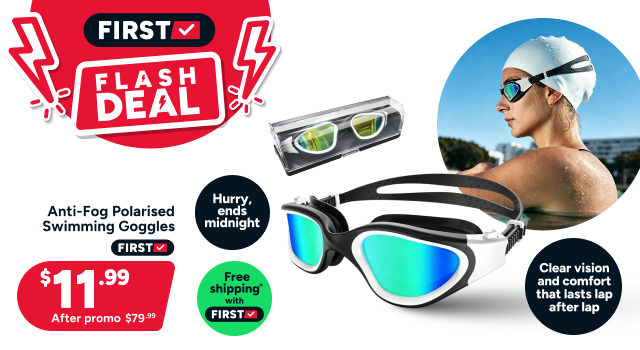 Anti-Fog Polarised Swimming Goggles