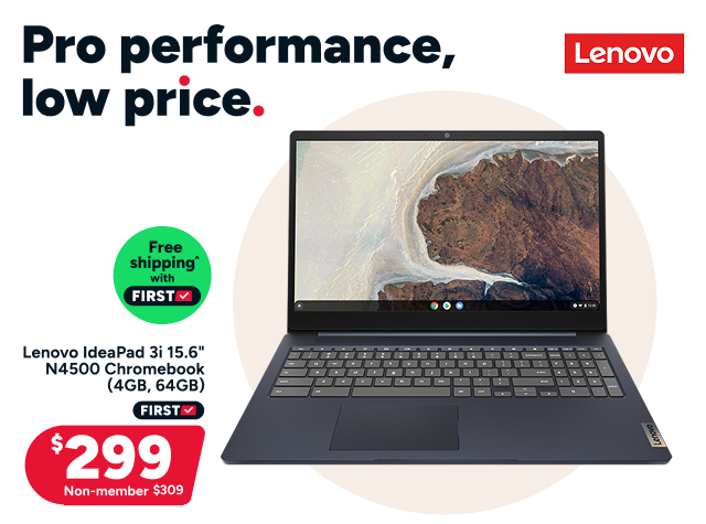 Lenovo IdeaPad 3i 15" N4500 Chromebook (4GB, 64GB)