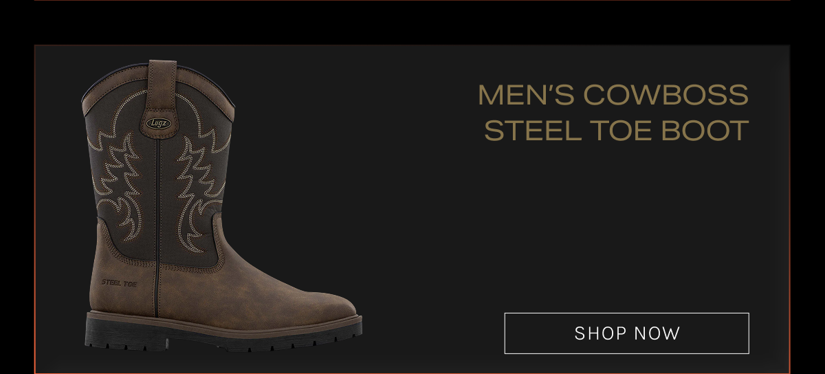 Men’s Cowboss Steel Toe Boot