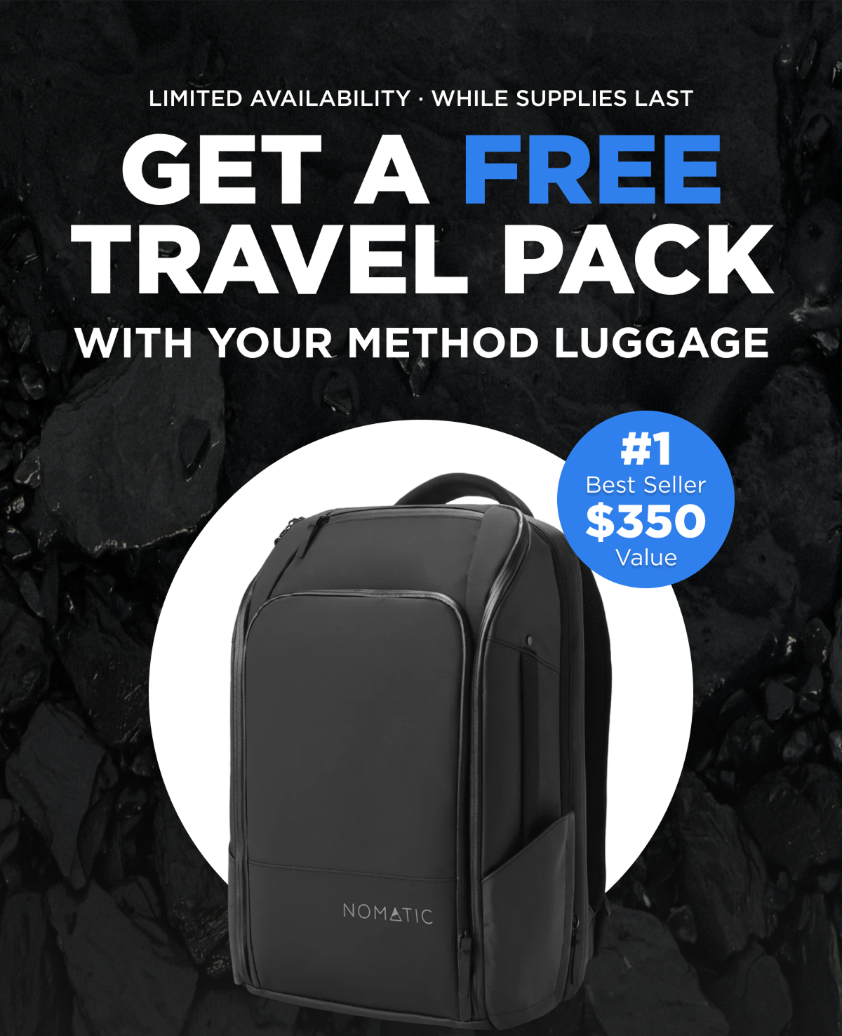 Get a free Travel Pack