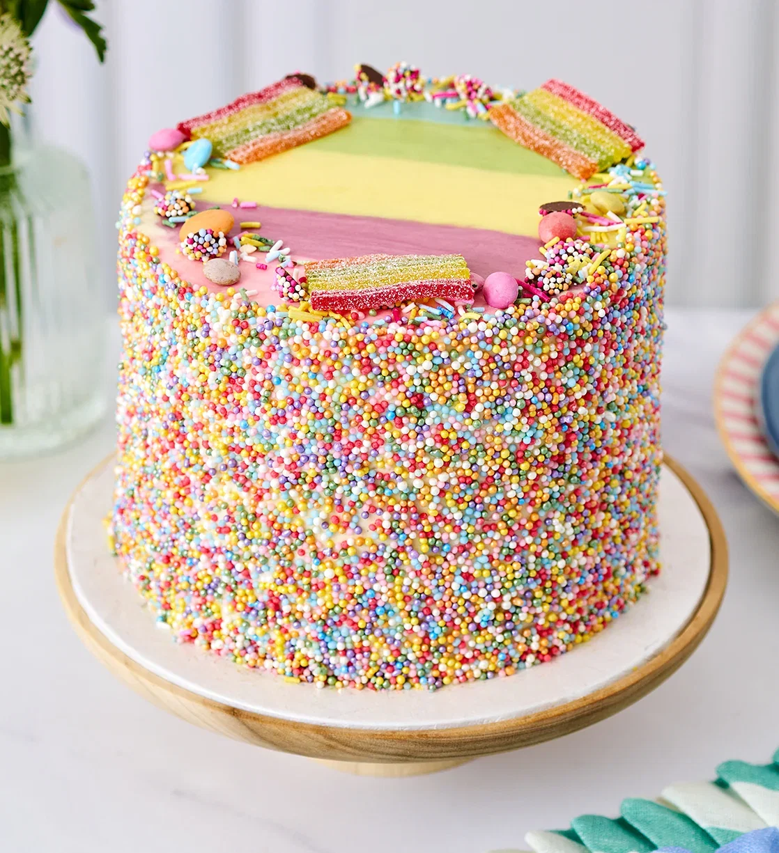 Image of Rainbow Sprinkle Nationwide Cake