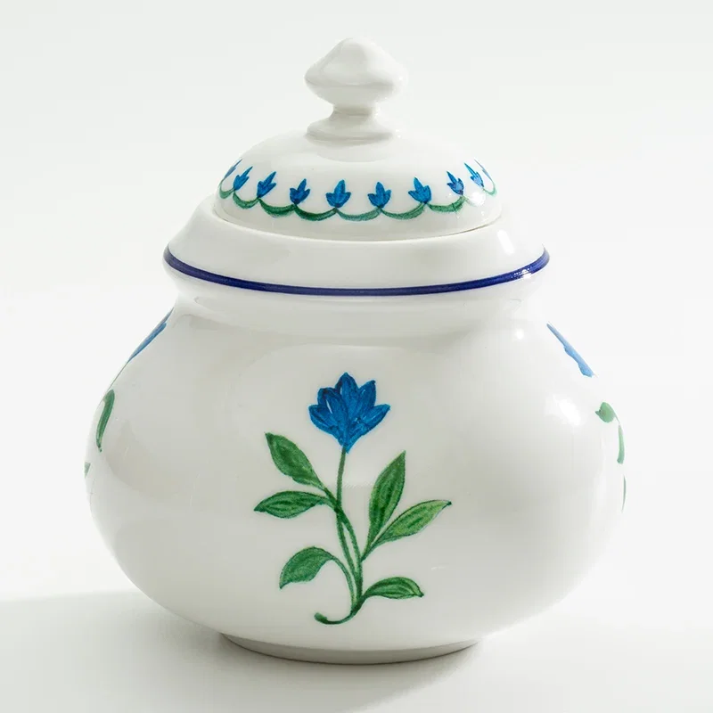 Image of Marguerite Blue Sugar Bowl