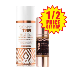 Skin & Tan Face and Body Duo Bundle at Chemist Warehouse sale ends 5 August 2026