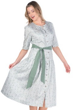 Sommerkleid - ROYANNA - salbeigrün