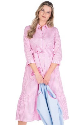 Hemdblusenkleid - ROLA - pearl