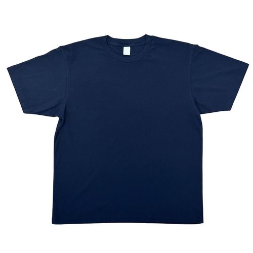 Velva Sheen Blank Short Sleeve Crew Neck T-Shirt - Navy