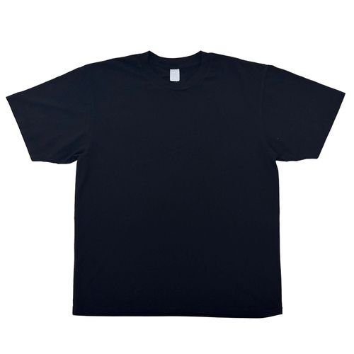Velva Sheen Blank Short Sleeve Crew Neck T-Shirt - Black