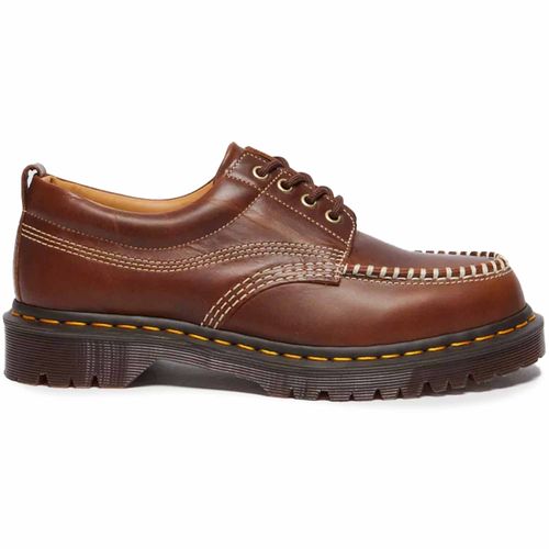 Dr. Martens Lowell Leather Moc Toe Shoes - Butterscotch