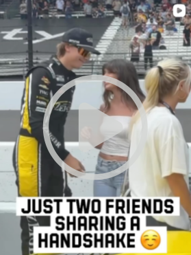 NASCAR IG Reel - Just two friends sharing a handshake