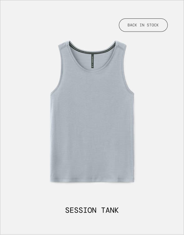 ShopMineral Grey Session Run Tank