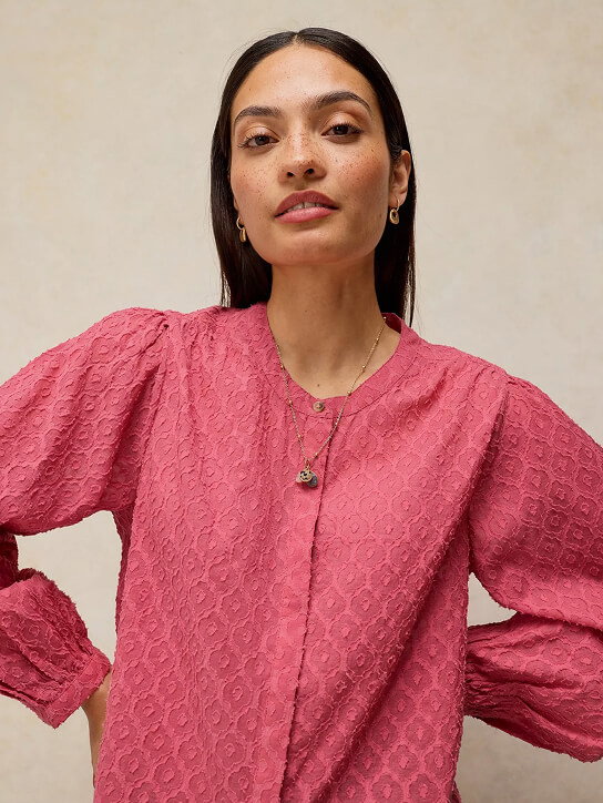 Shop Lana Jacquard Top