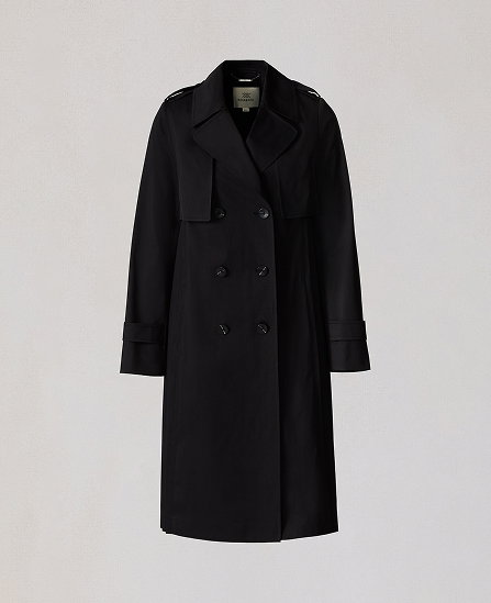 ELANOR Pleated Trench Coat