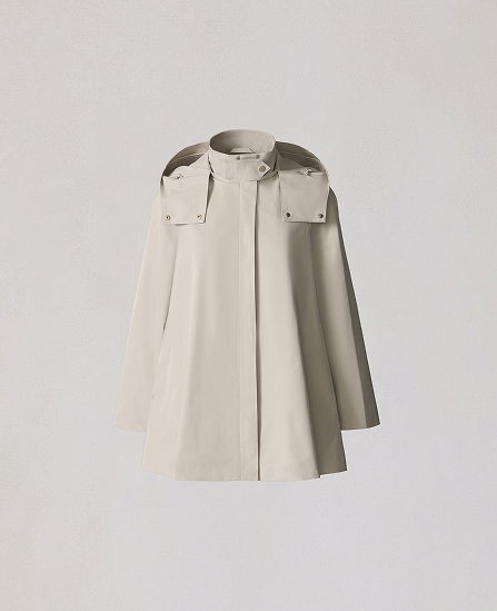 NALANI Swing Coat in Waterproof Twill