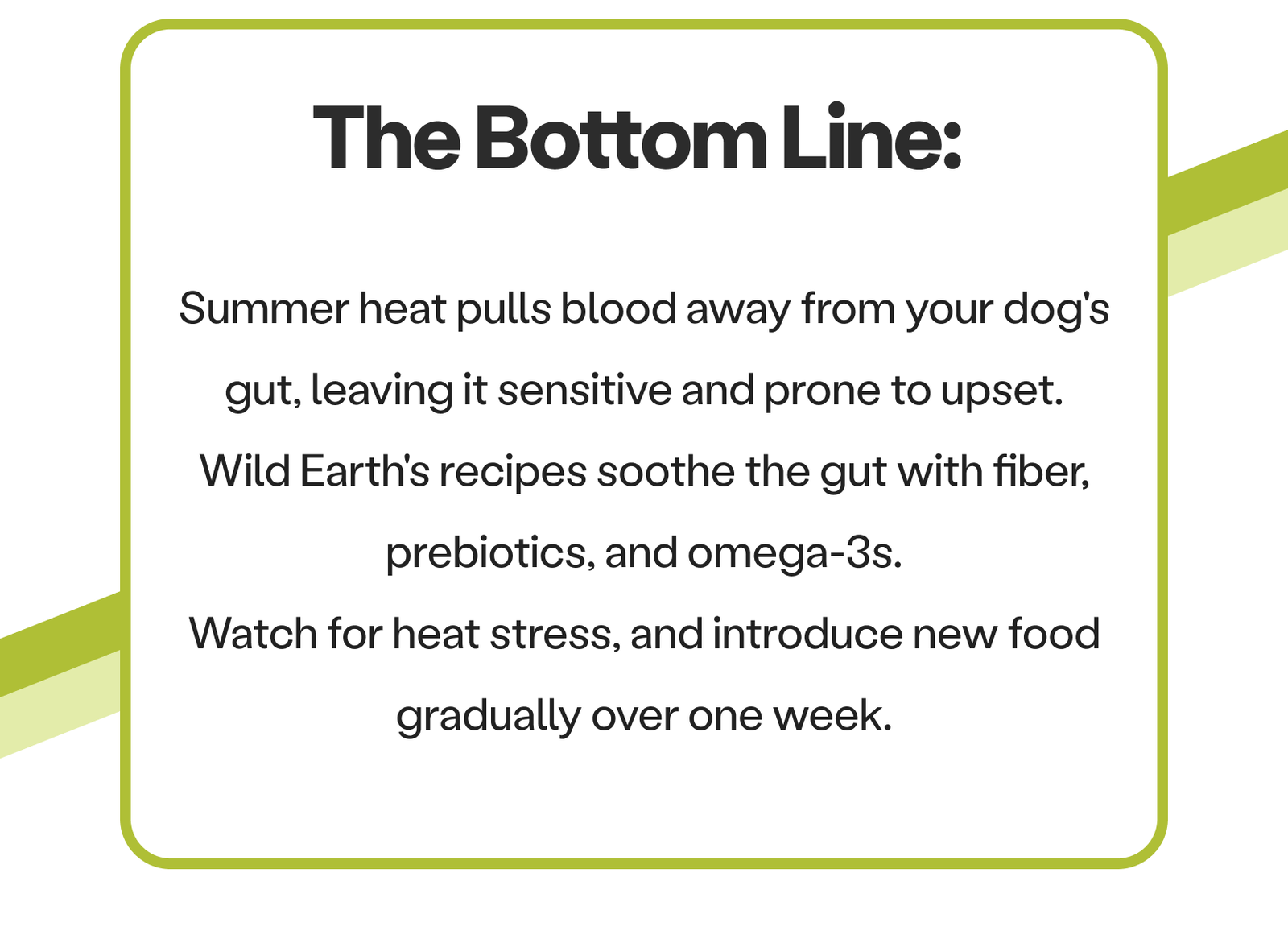 The Bottom Line