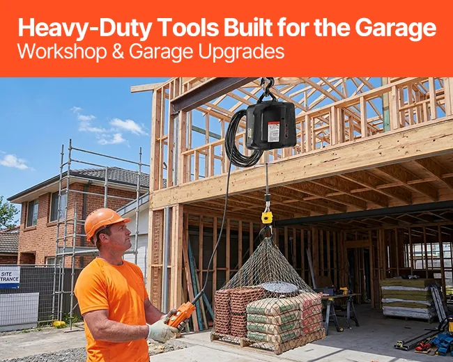 Heavy-Duty Tools Built for the Garage