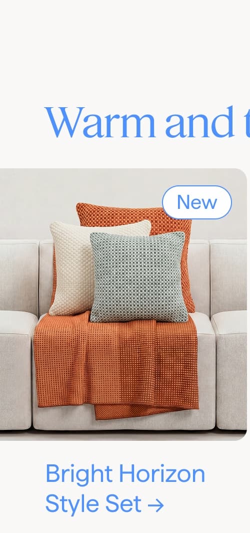 Warm and toasty. New: Bright Horizon Style Set.