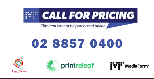 Call today for pricing 02 8857 0400 - we are also partnered with Supply Nation and PrintReleaf