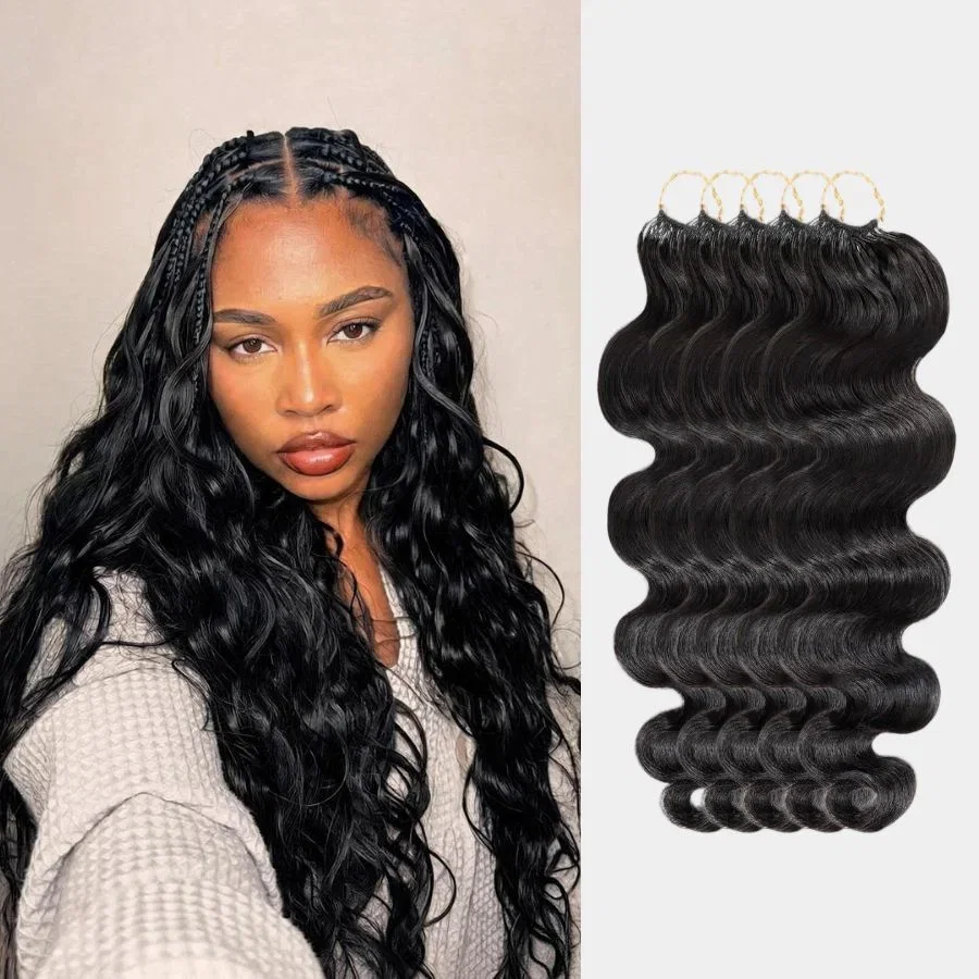 WOWANGEL Miracle Knots Crochet Hair Pre-Separated Feather Crochet Human Hair Extensions